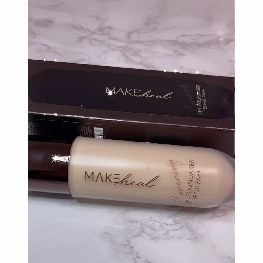 MAKEHEAL 1.P.L FOUNDAISER FOUNDATION
ワンピーエルファンデーション

細長いロングチップで細かい部分までしっかりカバー！
確かなカバー力で綺麗な素肌に🤭
大容量だしめっちゃ塗りやすくて感動した🥹✨️
たくさん使お~♡

#韓国コスメブランド 
#韓国ファンデーション 
#韓国コスメ通販 
#韓国コスメショップ 
#おすすめ韓国コスメ 
#カバー力 
#makeheal 
#メイクヒール
#PR