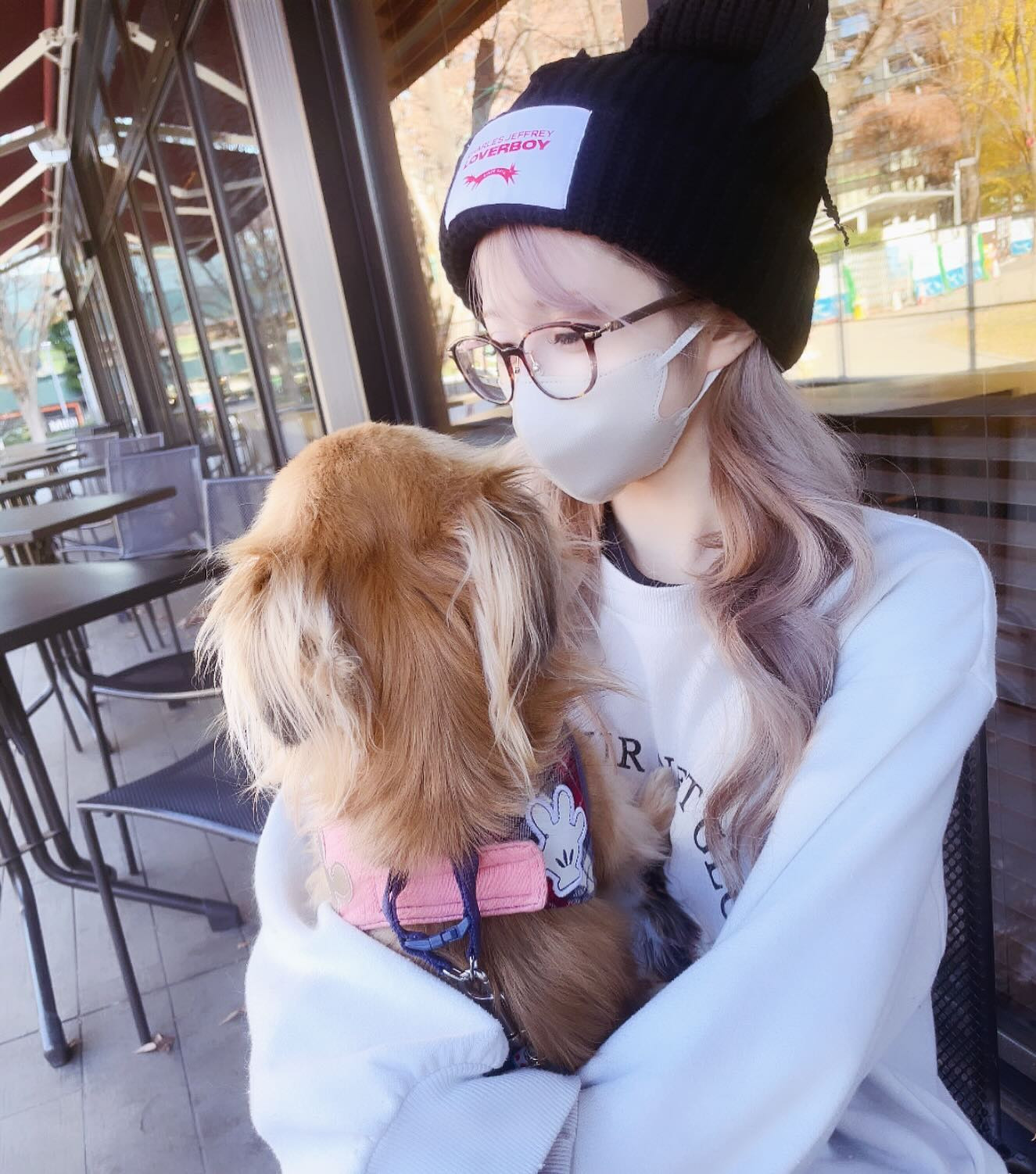 .
冬は毛玉ちゃん抱きしめてると暖かい🔥