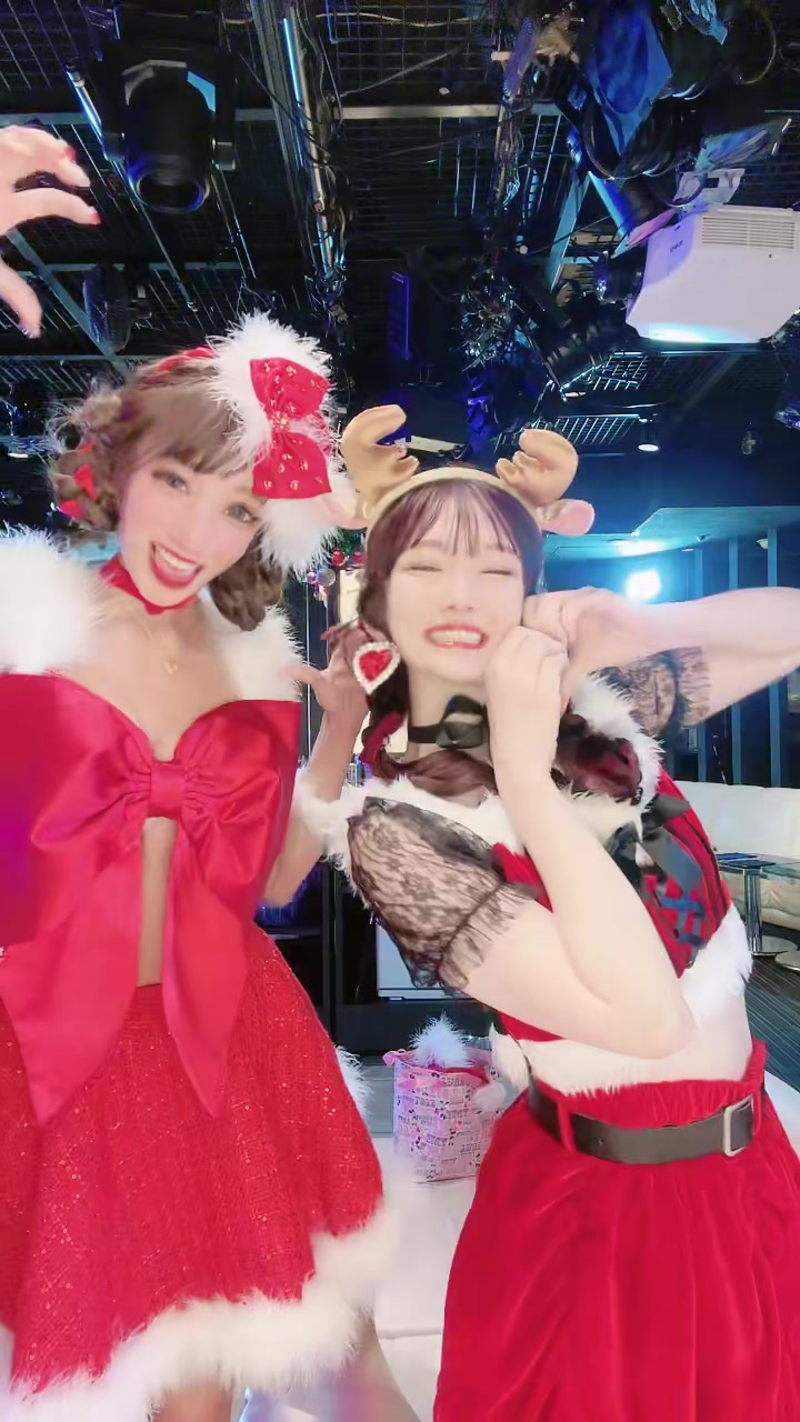 #サンタテルミー #santatellme #キャバ嬢 たまちゃんと👧💞👧❤️❤️