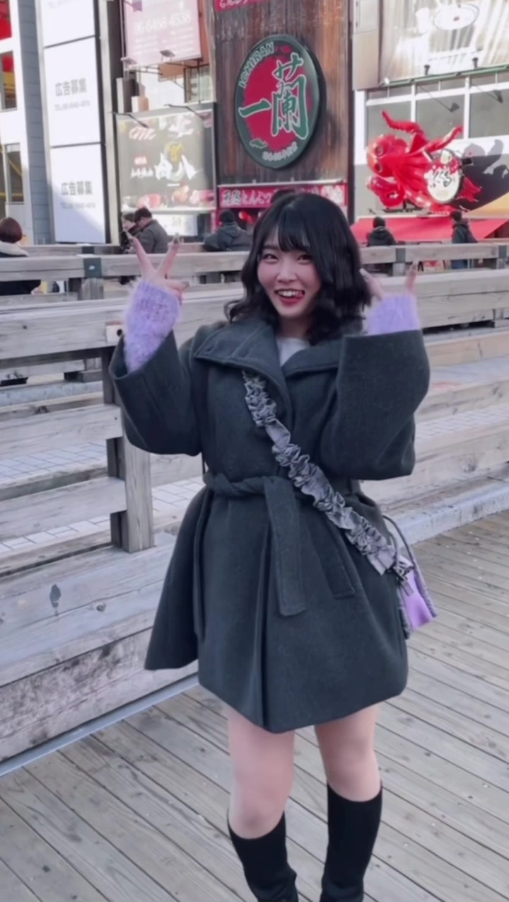 大阪来たよ〜🤘#大阪 #道頓堀 #おすすめにのりたい