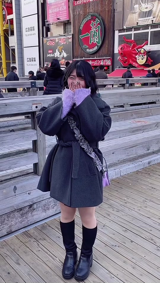 これ撮ってる時一生笑ってた😂#大阪の思い出 #楽しそう #おすすめにのりたい