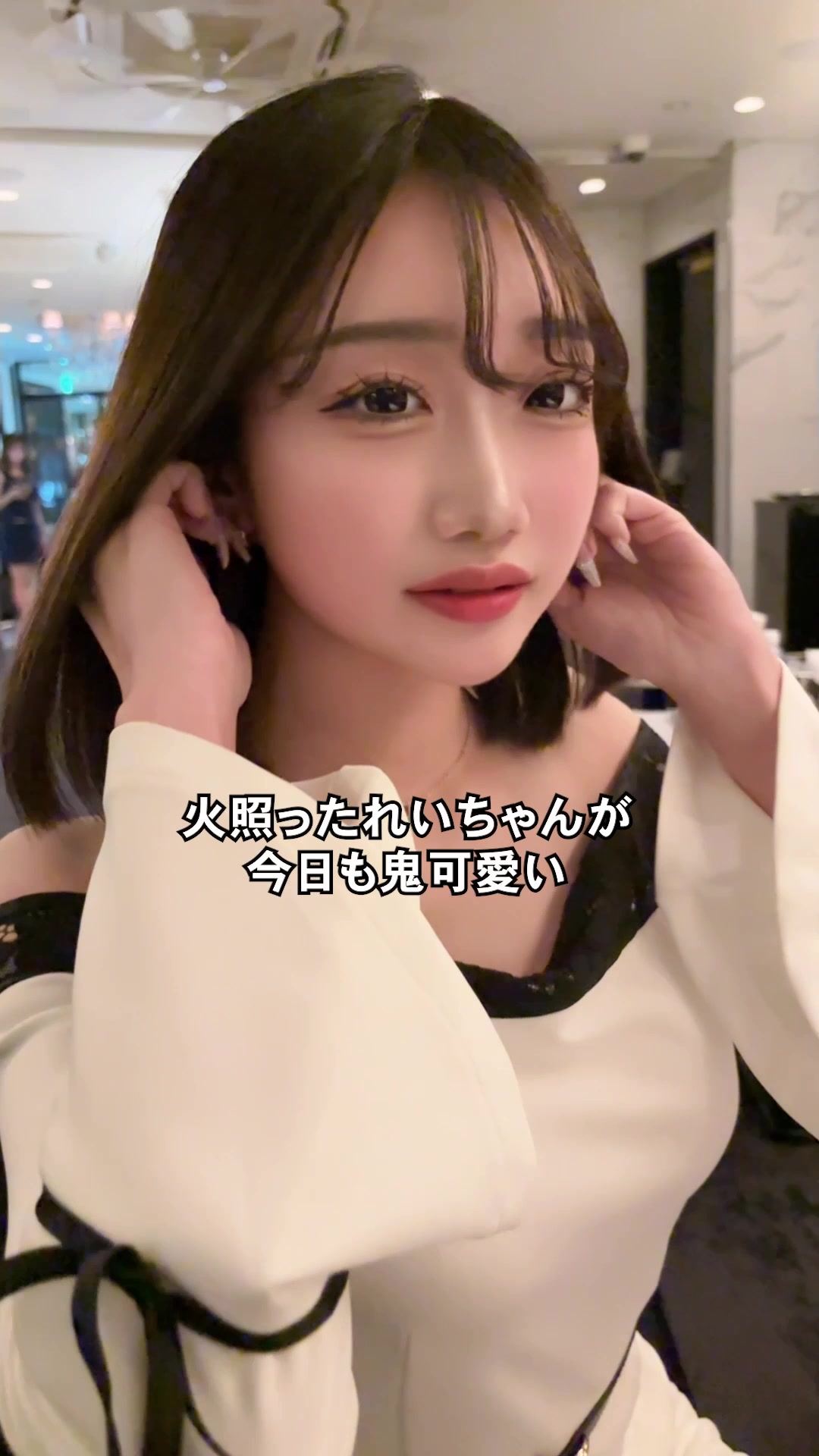 なんだこの可愛い生き物。#北新地キャバ嬢 #北新地リリス #キャバクラ #美女