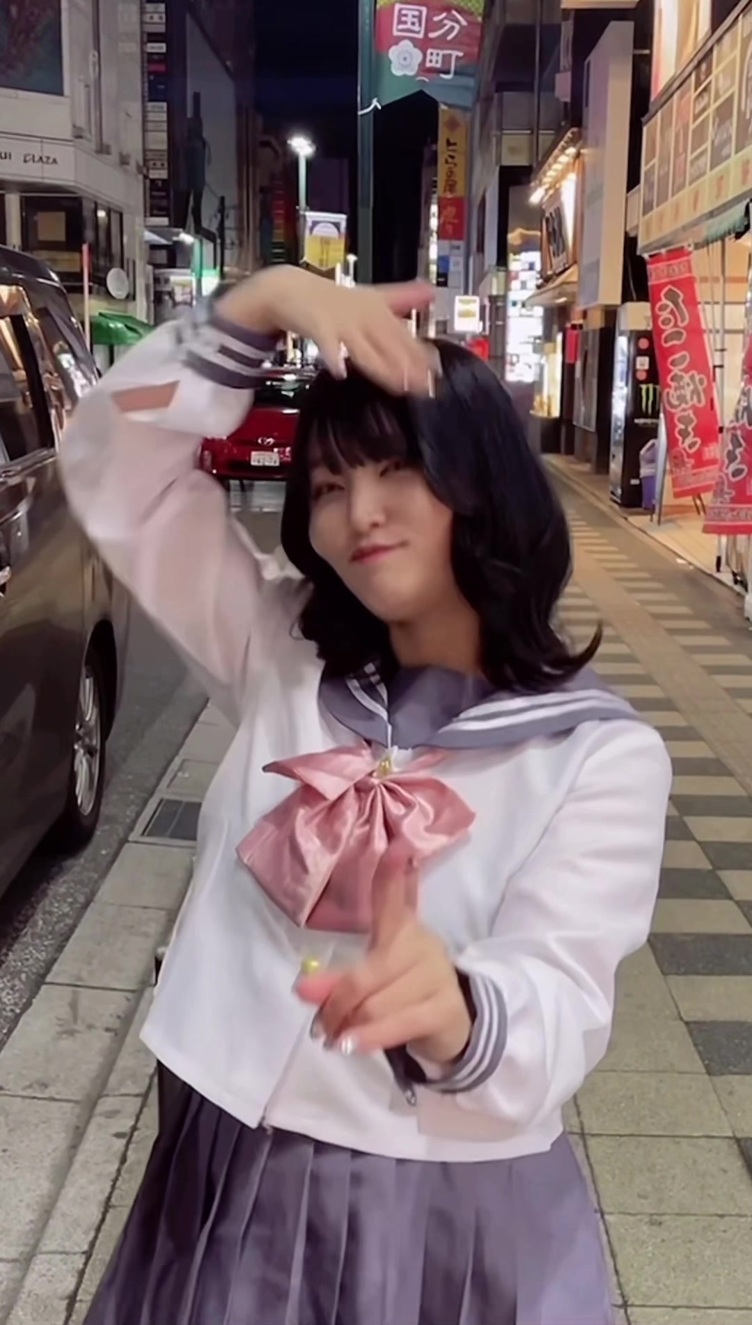JKコスまだいける？🥹#仙台 #国分町 #宮城 #バレンタイン #jk #コスプレ