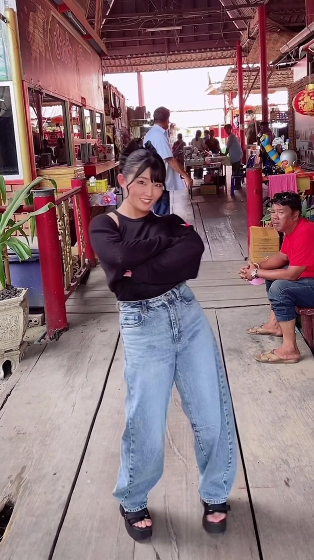 アユタヤでゾウに乗った🦣インスタのストーリーたくさん投稿してるから見てね！#タイ #旅行 #海外旅行 #thailand🇹🇭 #アユタヤ #ゾウ乗った #おすすめにのりたい