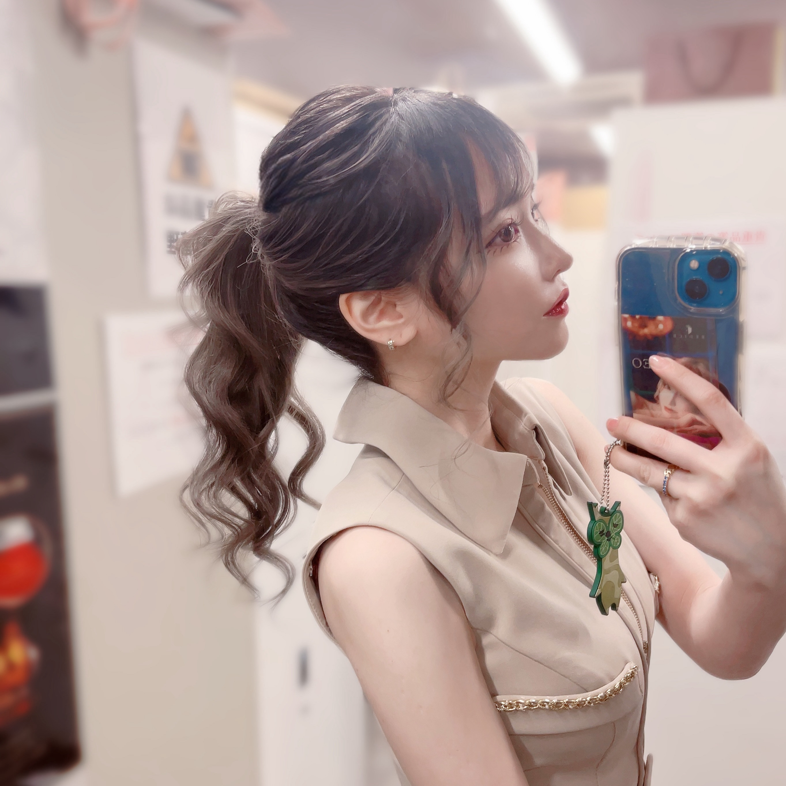 .
.
やっぱポニーかわいい♡まつ毛もいい感じ
.
.