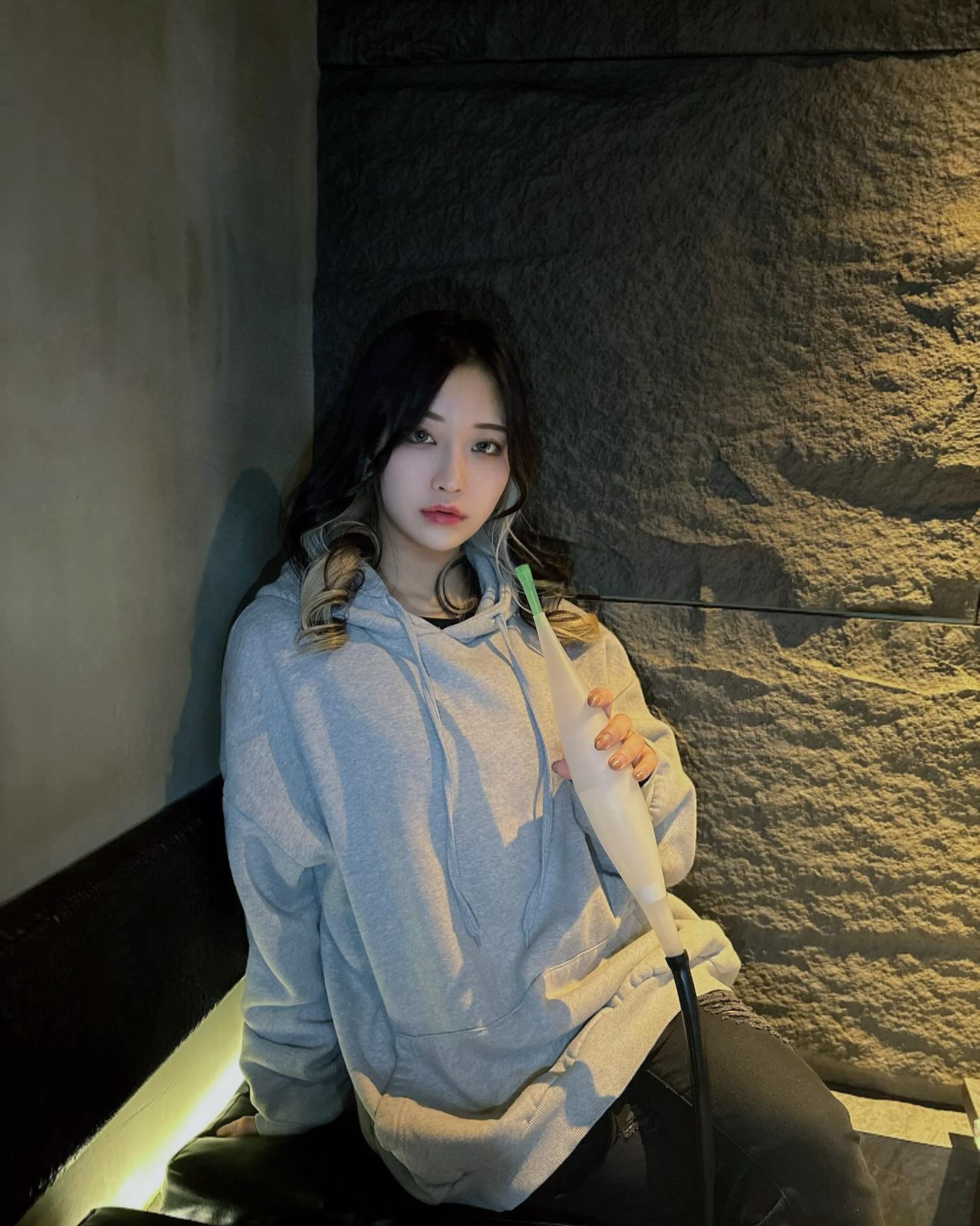 これは先月のDT中。唇腫れすぎてシーシャちゃんとすえなかった