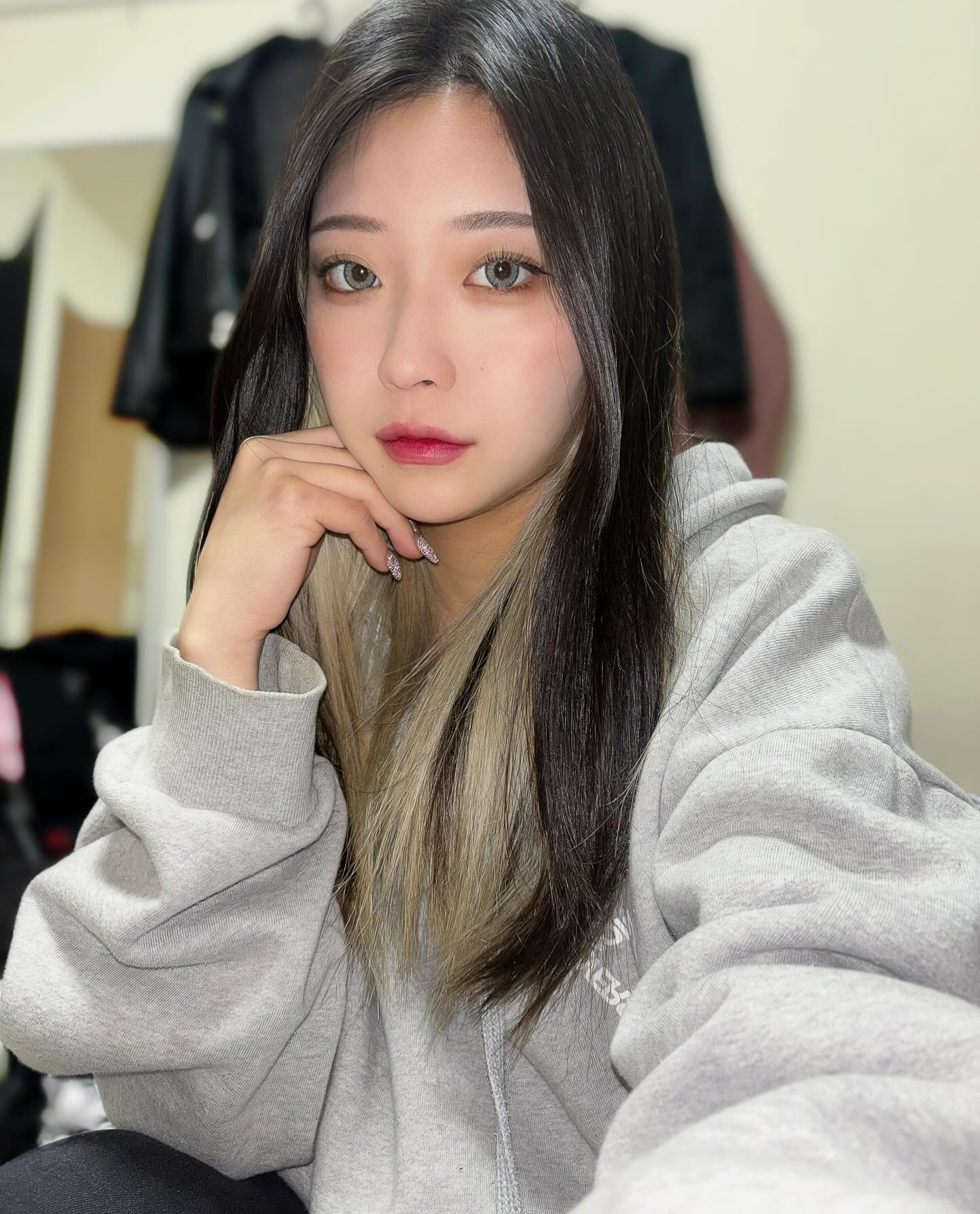 外カメ自撮りハマリ中