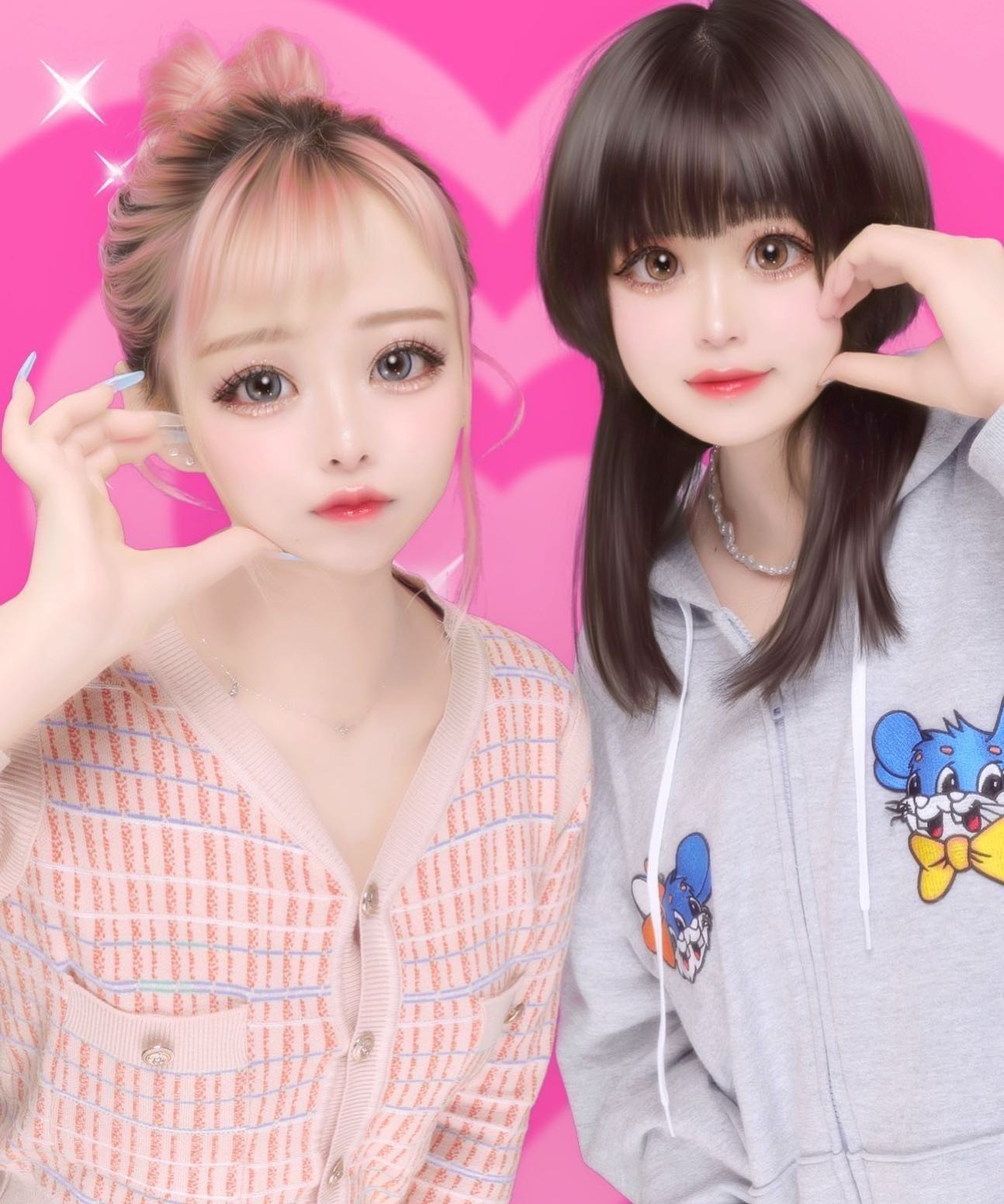 きゃりちゃんとデートちゃむ🙈👭💖💖💖
2人ともクレーンゲーム下手すぎてひっくり返ったちゃむね🥹💦💦