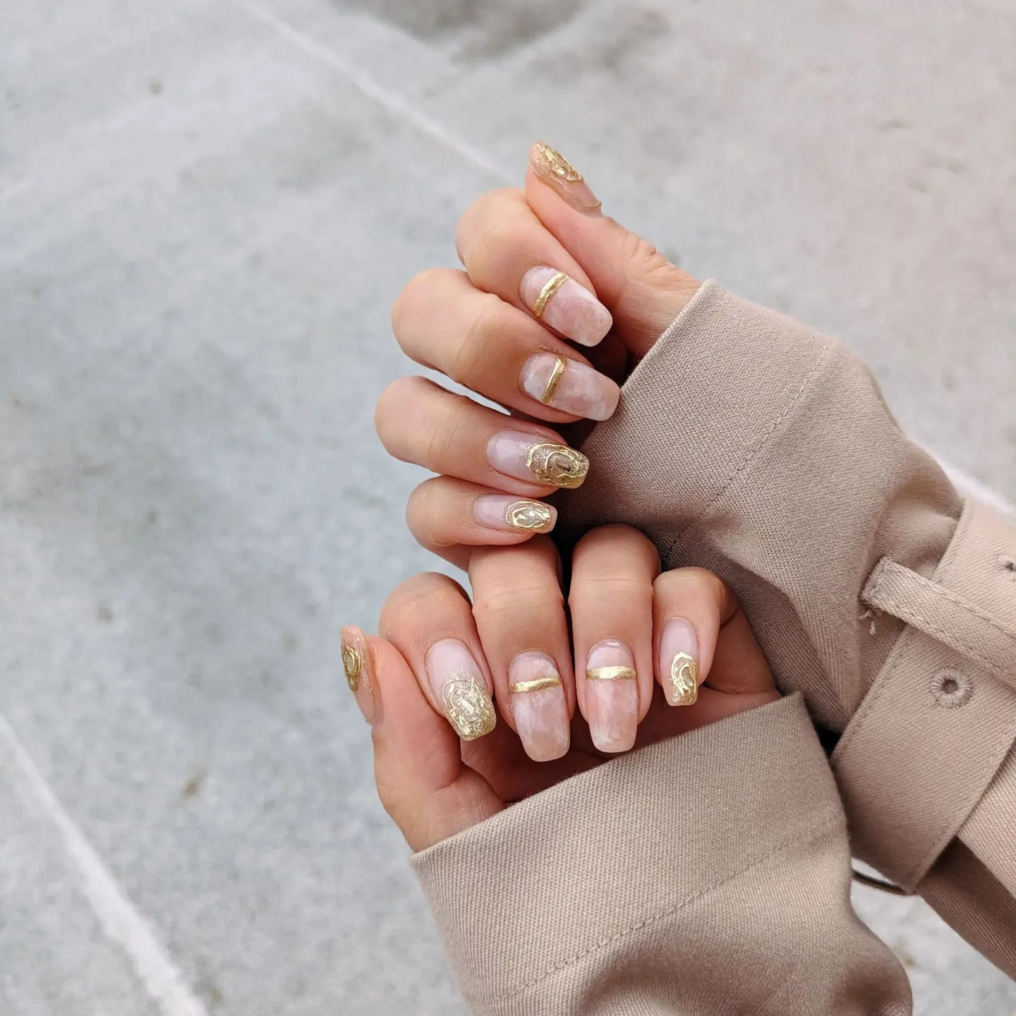 .
 
一個前のニュアンスネイル💅
 毎回ネイルは自分でやってます✨
 
明日5/7(火)から
営業再開ですので、
よろしくお願いします🦭🫧
 
@clubgalle2580 
#すすきの #クラブ我礼