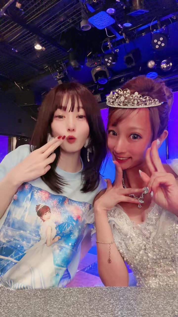 Take2だけど最後の加工wwwそして酔いすぎてほぼすっぴん＆黒すぎ😇#キャバ嬢 #キャバクラ #バースデー