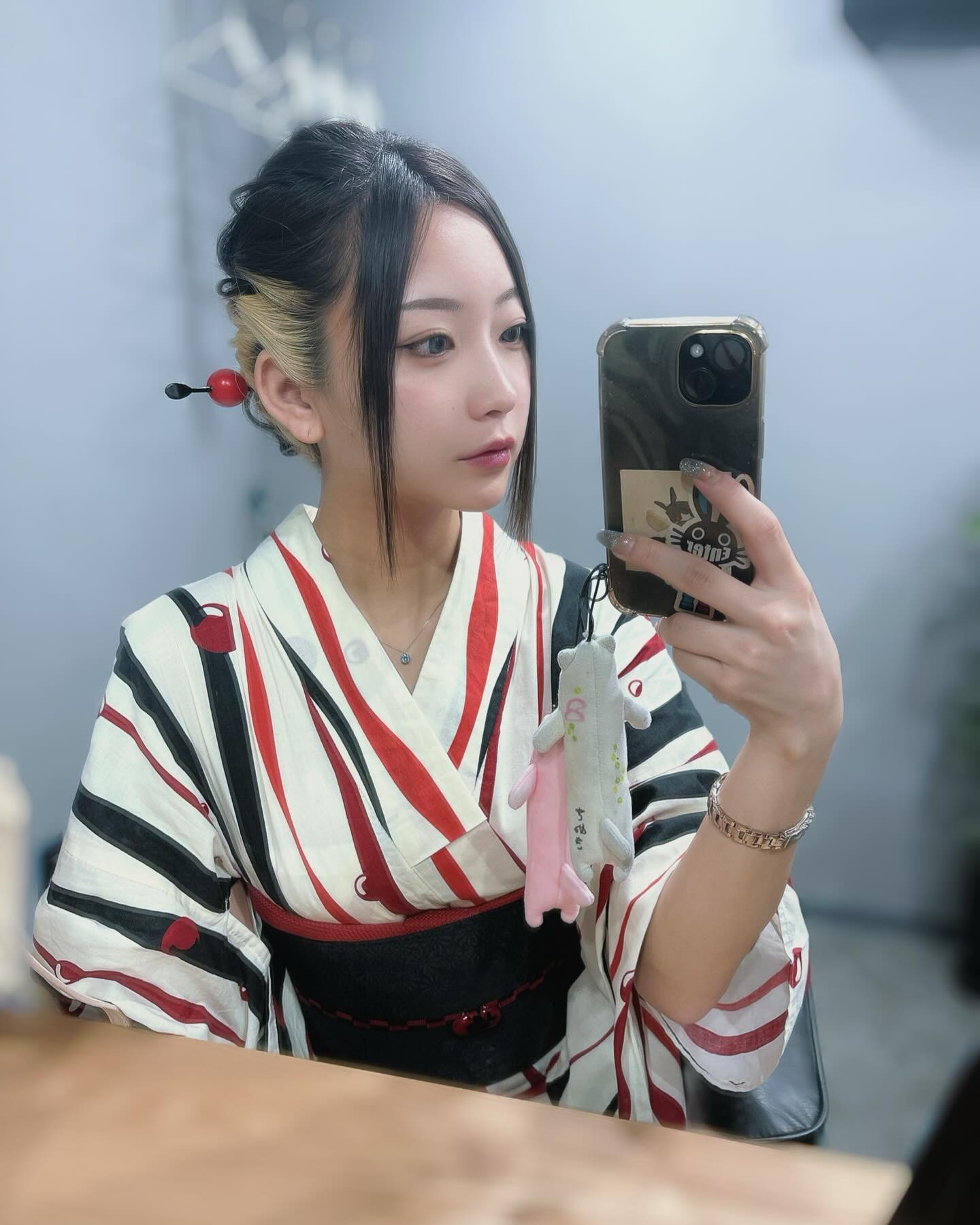 浴衣イベありがとお。時期早すぎん？？

 #浴衣  #浴衣女子  #浴衣ヘア  #浴衣ヘアアレンジ  #浴衣美人  #浴衣イベント