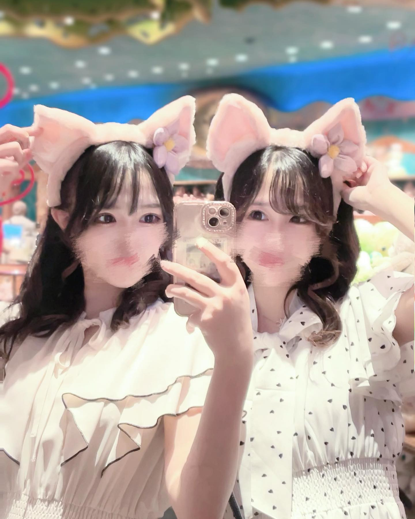 あのちとディズニー🐭🏰🎀✨
滞在時間2時間でもだいぶ楽しんだ🪄︎︎◝✩ 

#東京ディズニーリゾート #ディズニーシー #リーナベル #歌舞伎町 #歌舞伎町バー