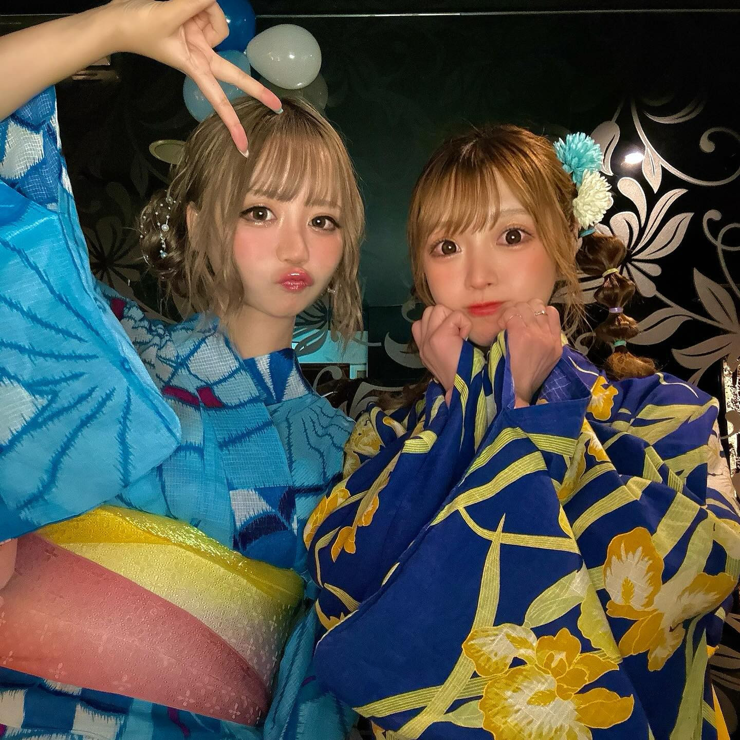 長年の友👯‍♀️かなめたん🩵💙
悩んだ時かなめに話聞いてもらうとスッキリする☺️

 #オレンジテラス  #オレンジテラス歌舞伎町  #歌舞伎町  #キャバクラ  #キャバ嬢  #浴衣  #浴衣イベント