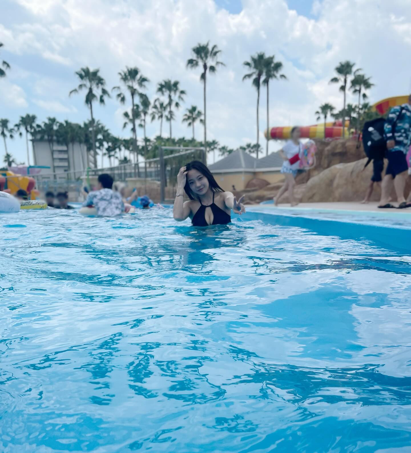 🩵

 #ナガシマスパーランド  #ナガシマスパーランドジャンボ海水プール  #水着