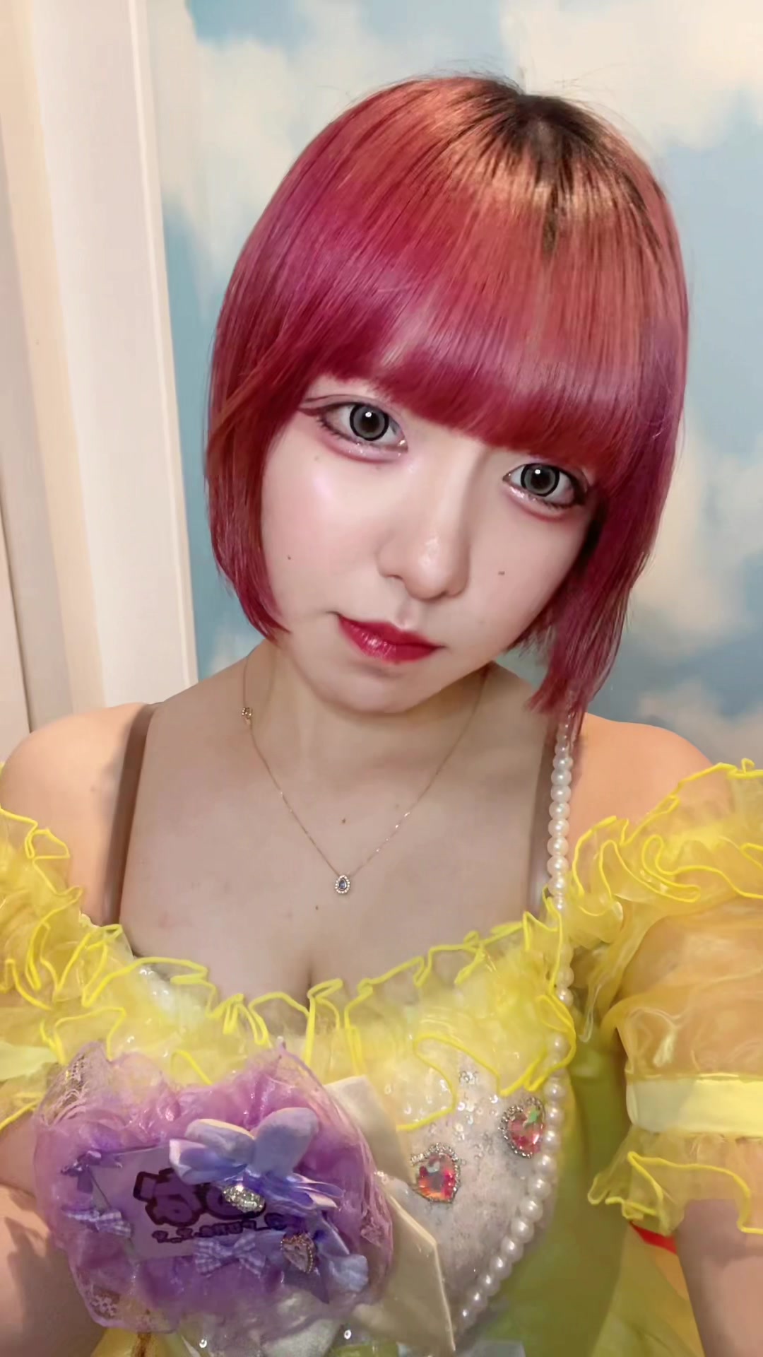 ひさびさ黄色着たけどやっぱ好評💛 #ftpシ #おすすめ #コンカフェ #コンカフェ嬢 #会える屋さん #ガルバ #宇都宮 #宇都宮コンカフェ