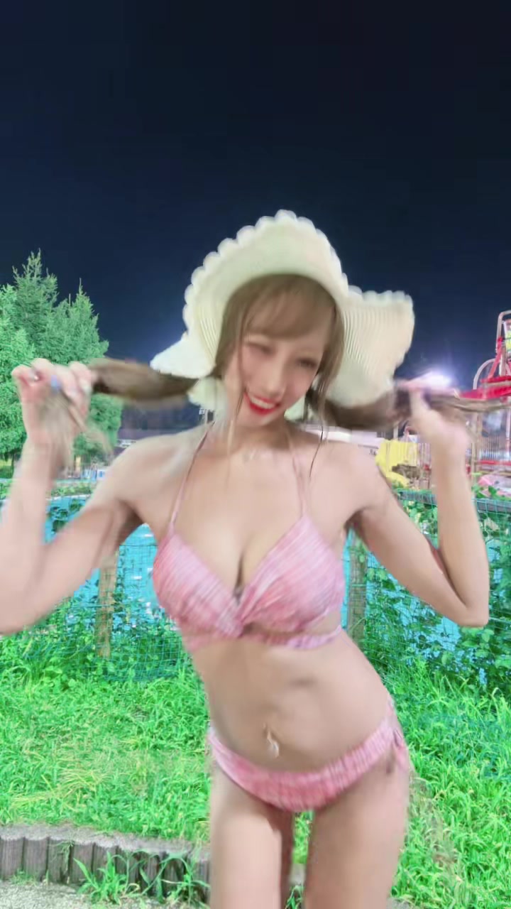 #ツインテール #水着 #ナイトプール この歌詞完全に私で好き🎀