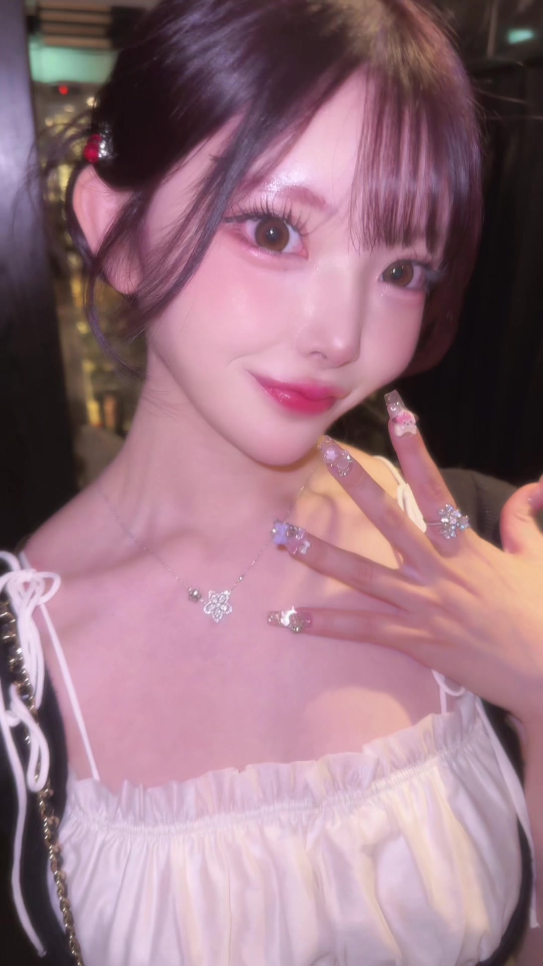 はなみずひかっててむり🤣#キャバ嬢 #ラウンジ嬢 #歌舞伎町 #キャバ嬢あるある #fyp