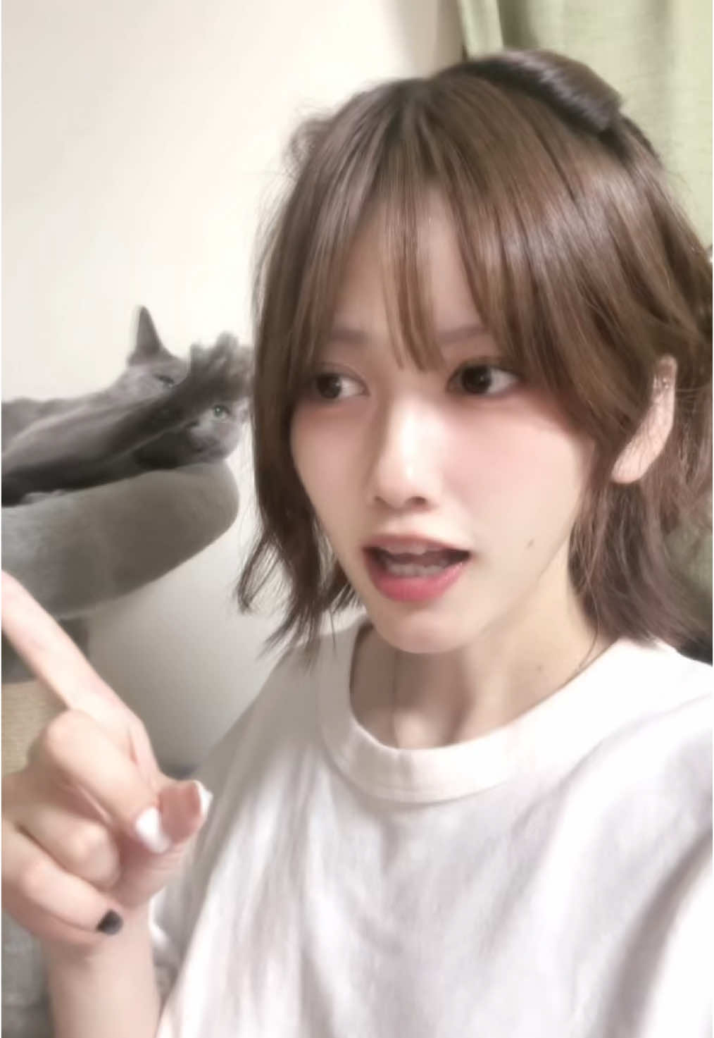 愛猫つむたんと一緒に！🐈‍⬛✨❤️‍🔥 * #猫好きなのに猫アレルギー #😖😖😖