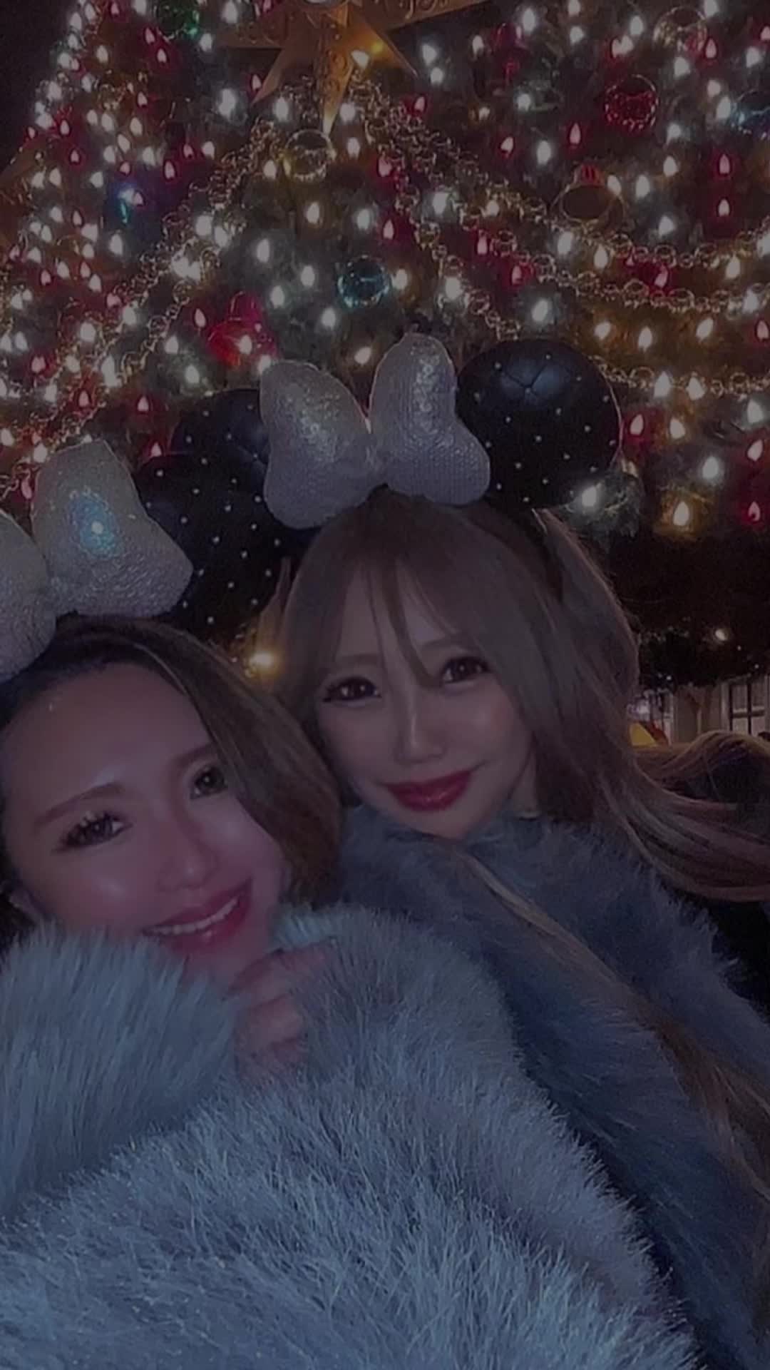 Disney🐭🏰💞 #新潟#新潟市#古町#古町9番町#夜職#キャバ嬢#キャバクラ#キャバクラ嬢#シャンパン#お酒#ナイトナビ#ドレス#Xmas#ディズニーランド#Disney#おそろコーデ#コーデ#disneyland#大好き#ディズニーコーデ