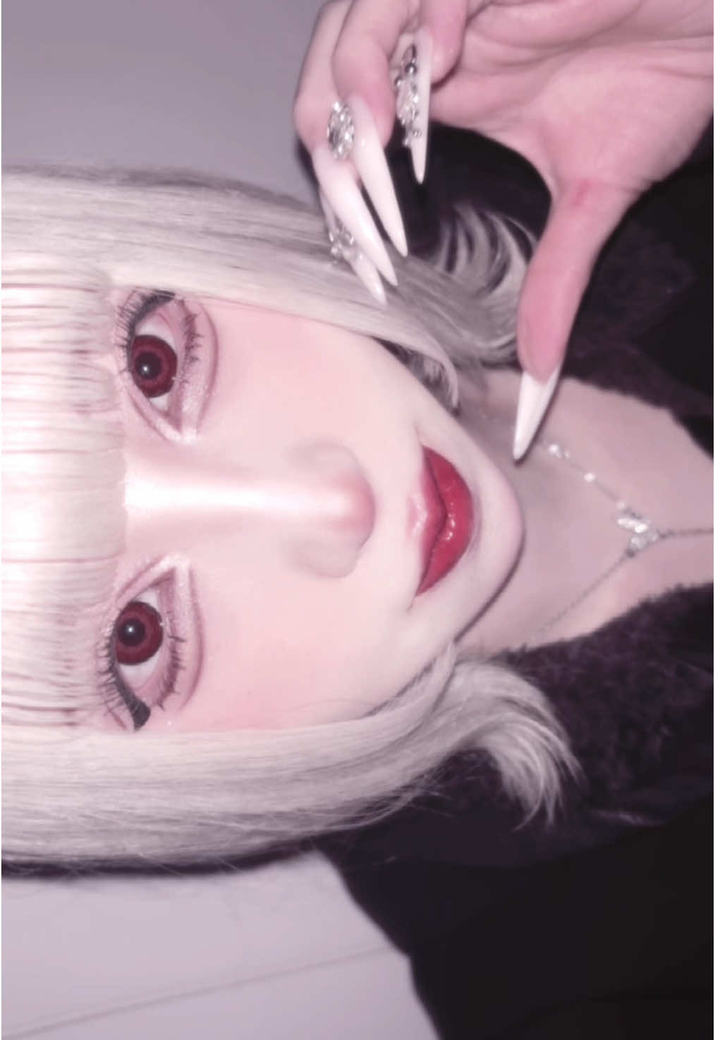 外ハネだけしてみたら思いのほかいいかも(◜ᴗ◝ ) #コンカフェ嬢 #地雷系女子 #歌舞伎町 #歌舞伎町コンカフェ #おすすめ #fyp