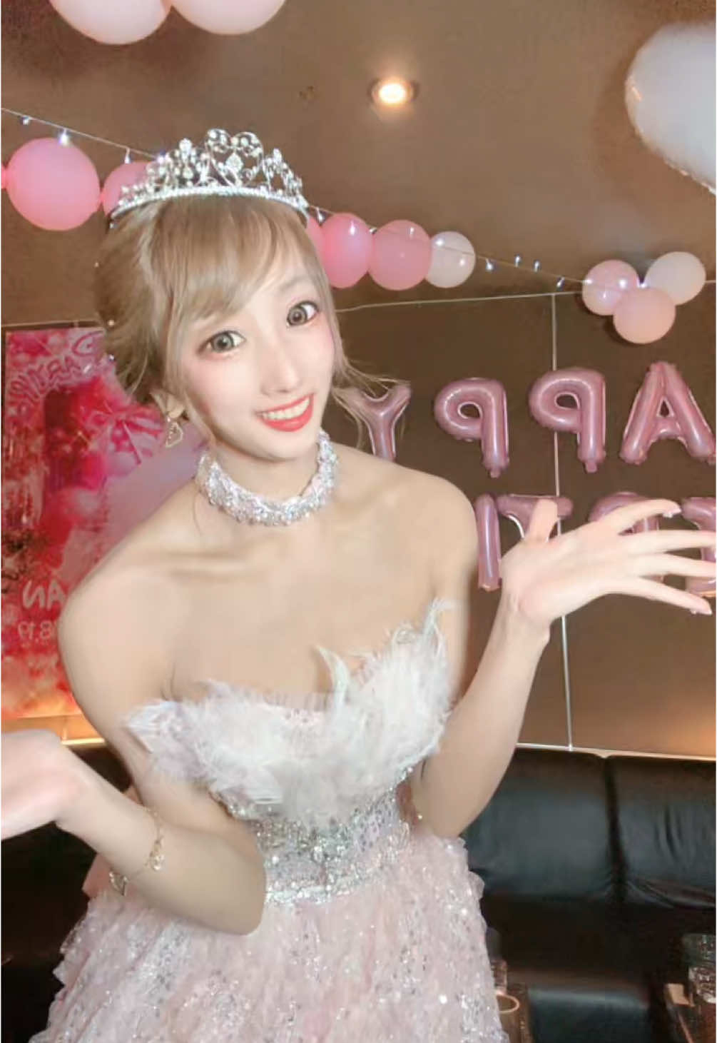 イベントありがとうって伝えなきゃ🎀#キャバ嬢 #誕生日 #バースデー @池袋フェニックス