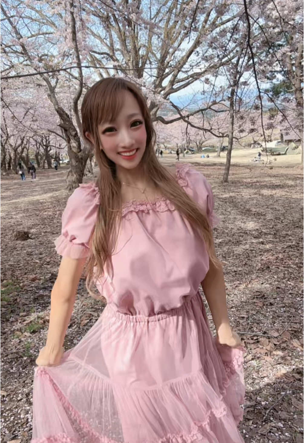 #桜 #青森 #弘前 桜林公園の桜満開だった🌸🫧💗来年はここでキャンプする🏕💕ママ撮影🩷