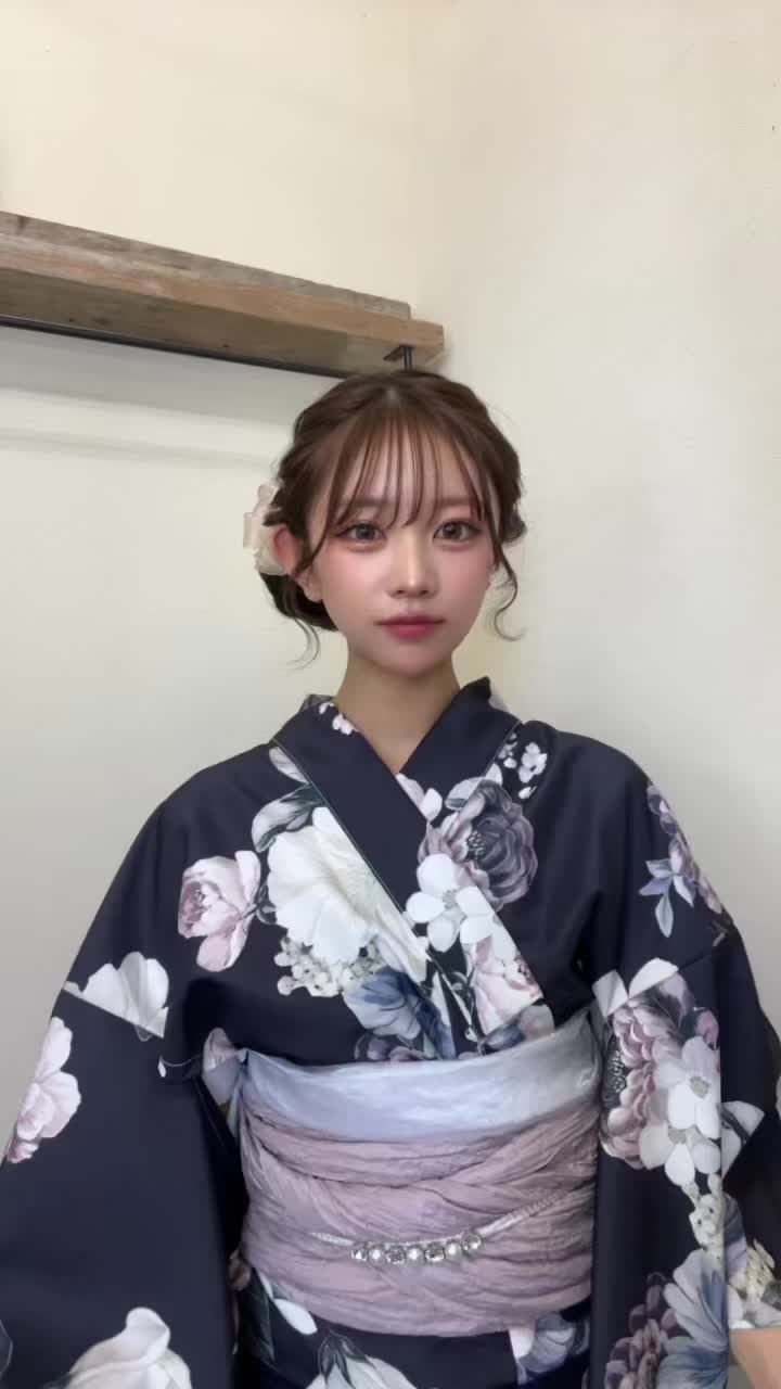 撮影で浴衣来たよ📸