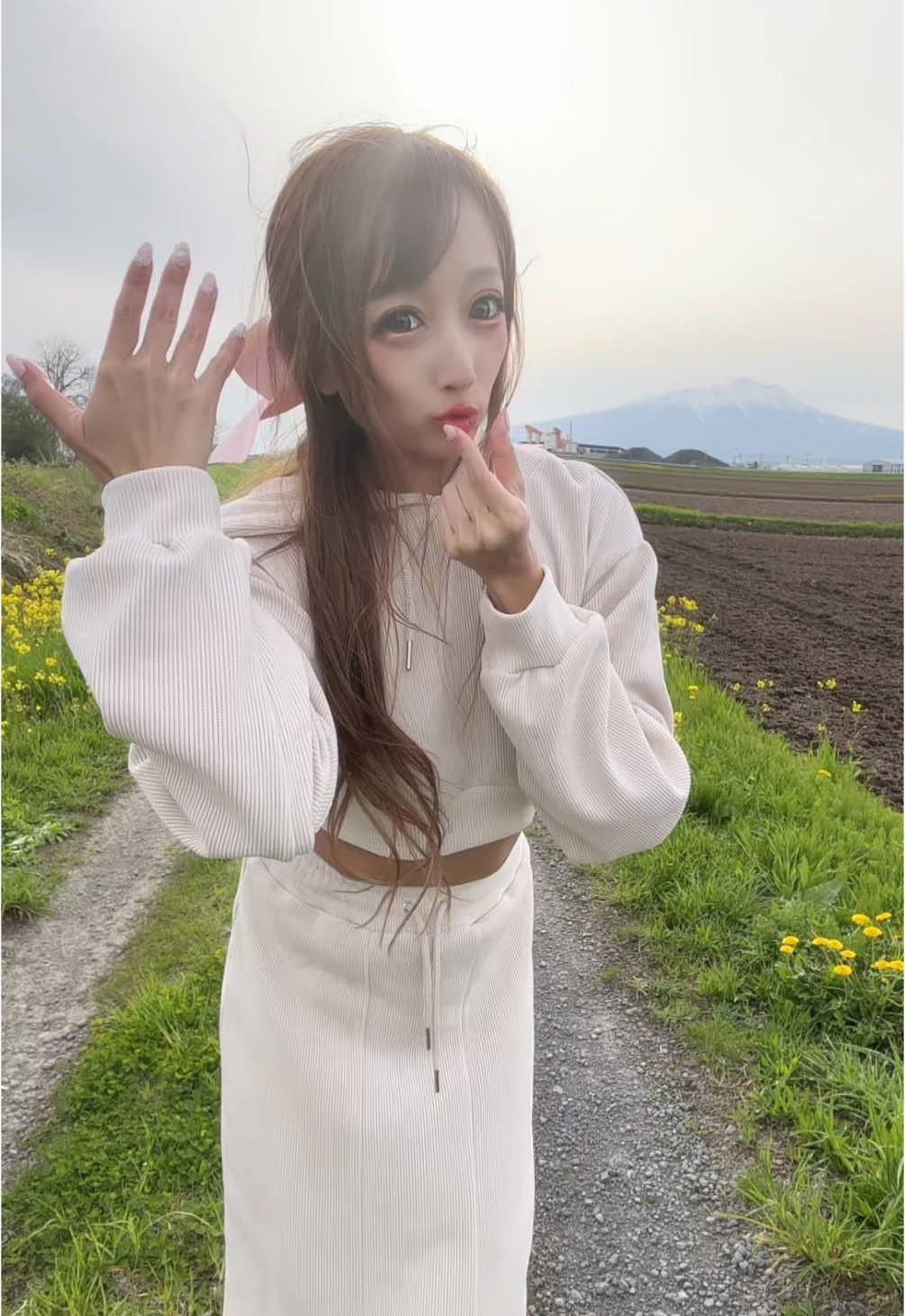 #倍倍fight #青森 #田んぼ 電池なくてカクカク🥹