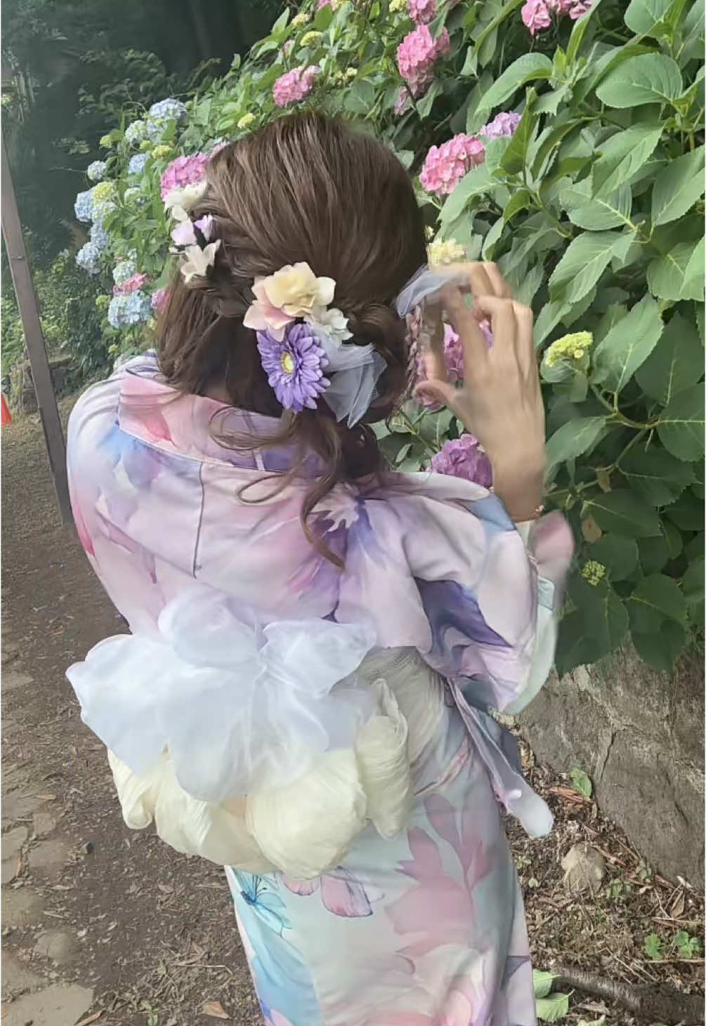 浴衣イベント🩵💜超最強にかわちくしてもらった💖#超ときめき宣伝部 #超ときめき♡宣伝部 #浴衣