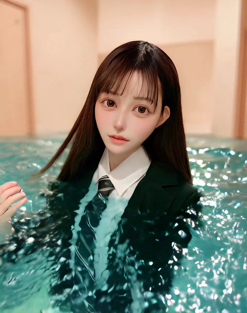 AIはサイズも分かるんですか？ #mermaidfilter  #人魚ai  #マーメイド  #制服