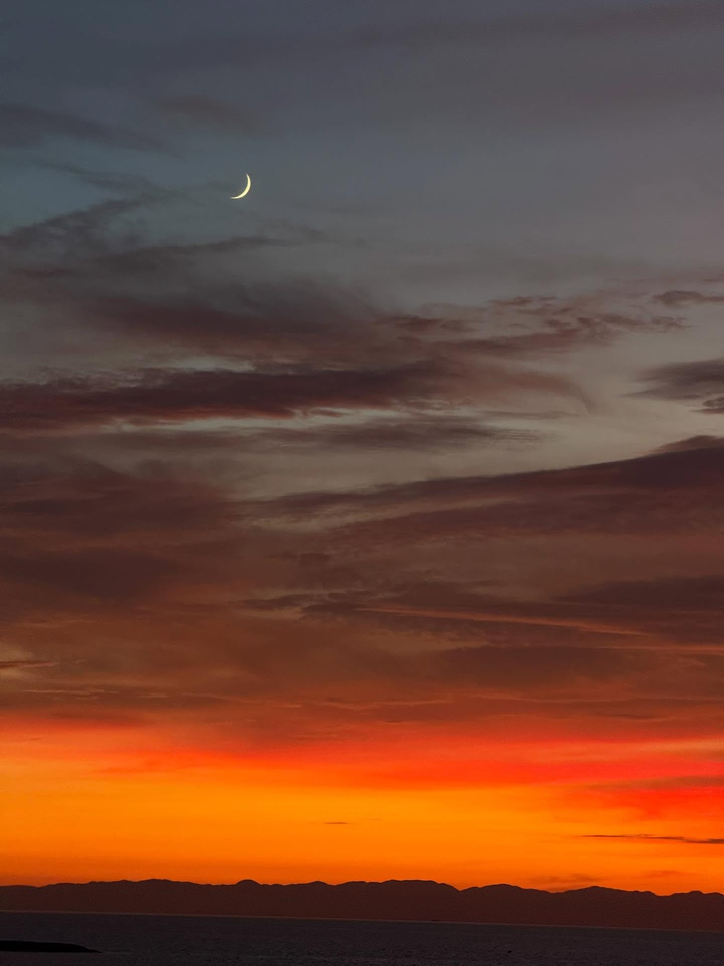 🌙
.
海の家に出勤したときの夕日🌇

あまりにも綺麗でﾊﾟｼｬｯ
.