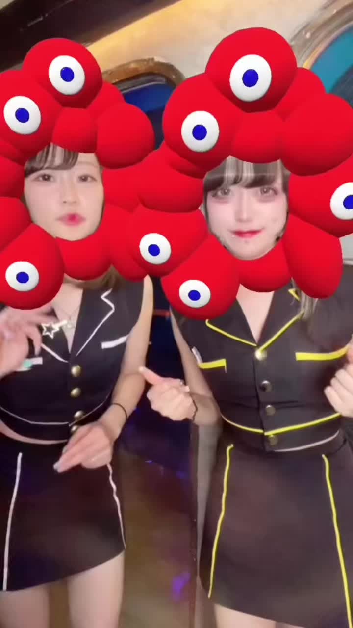 おーれーのー！りあちゃーん！♡(左) #歌舞伎町 #ガルバ #コンカフェ #おすすめ #fyp