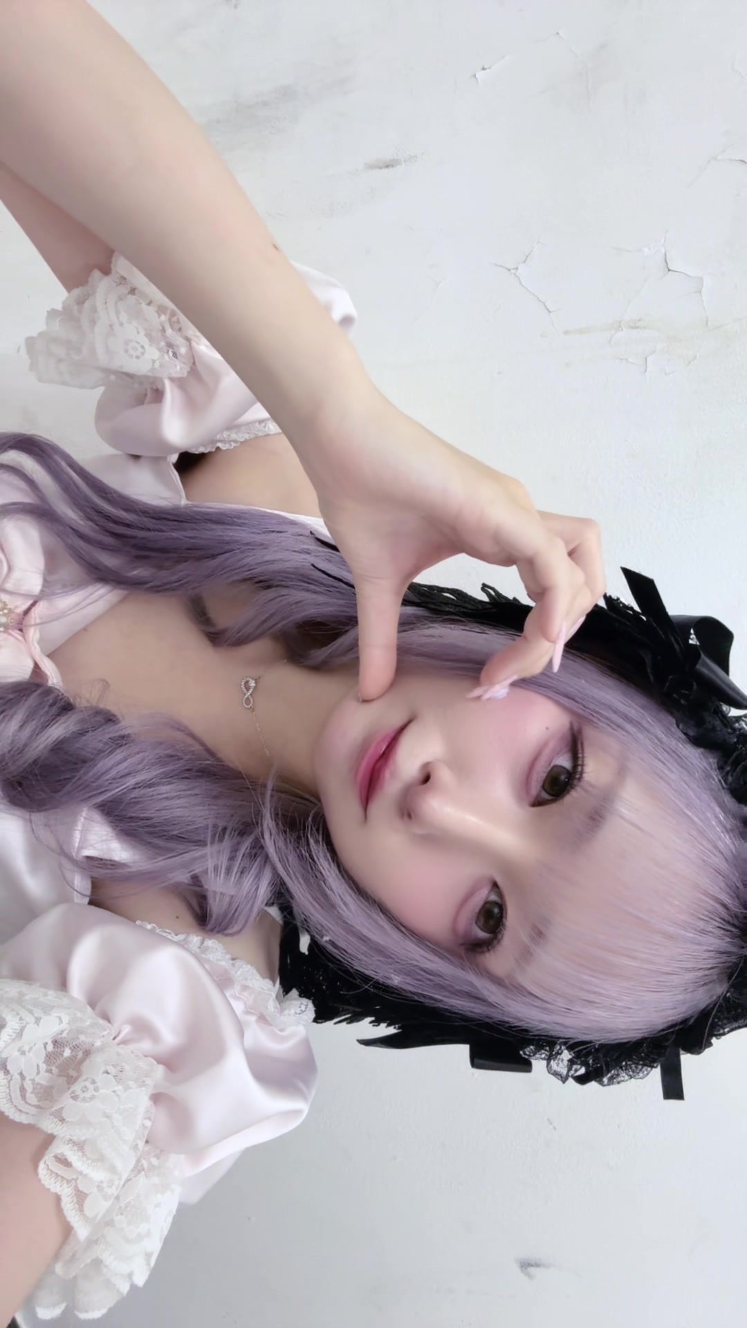 むらさきどうですか(՞_  ̫ _՞)"💜 #おすすめ #アイドル #fyp #派手髪