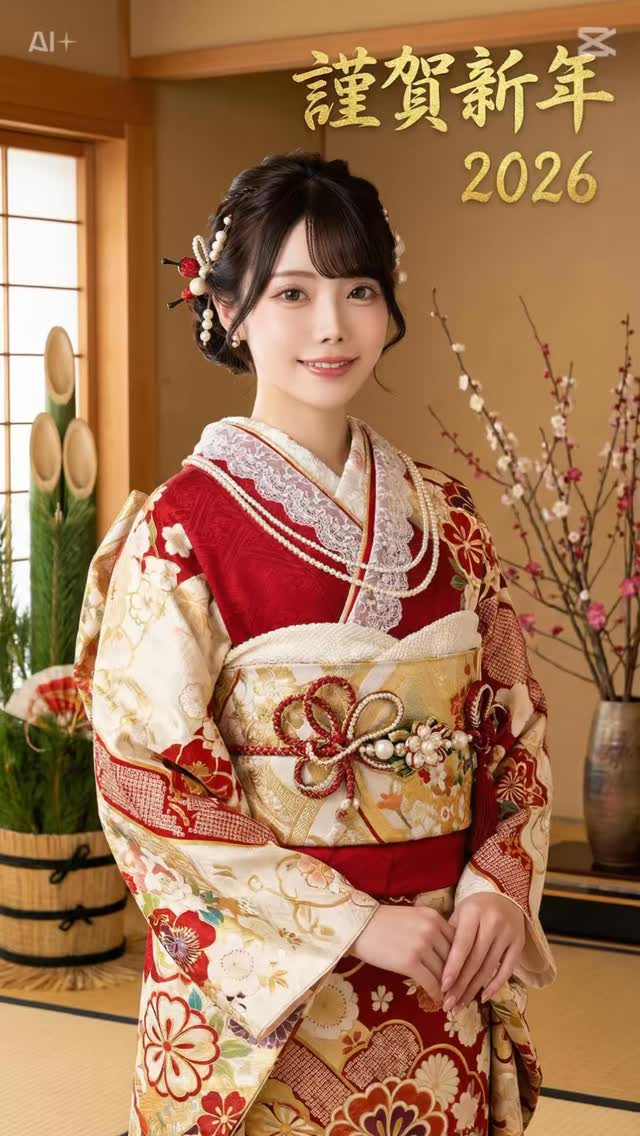 あけましておめでとう御座います🎍
2026年もよろしくお願いします🗻✨
（加工素晴らしいね）