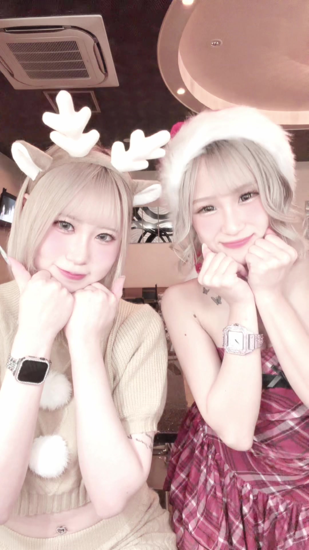 サンタさんどこお〜〜🎅🏼🎁 #fyp #長岡 #キャバ嬢 #salondo華門 #クリスマス