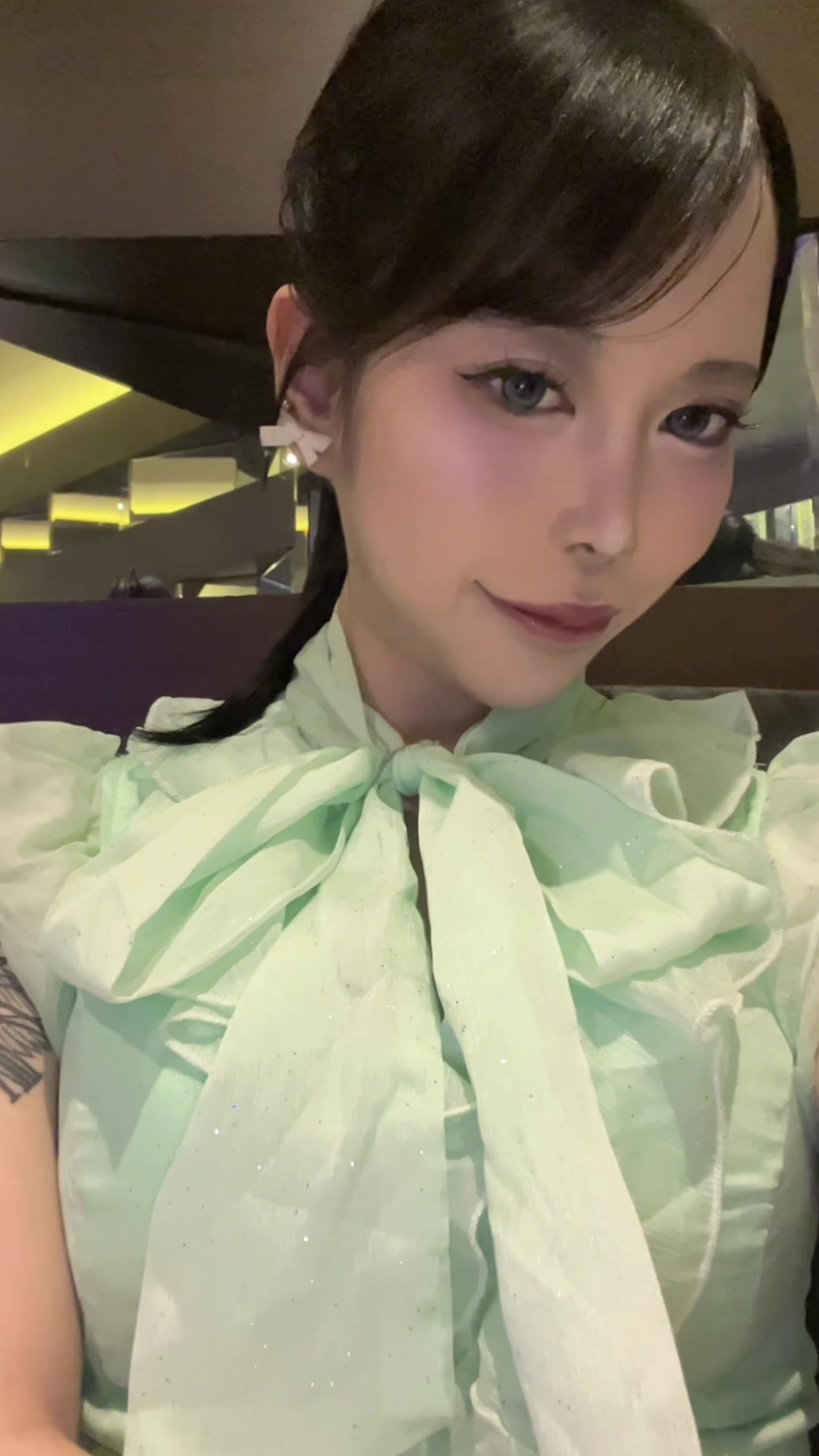 最近のヘアメ💙#キャバ嬢#池袋キャバ嬢#池袋キャバクラ#おすすめ#ヘアメ