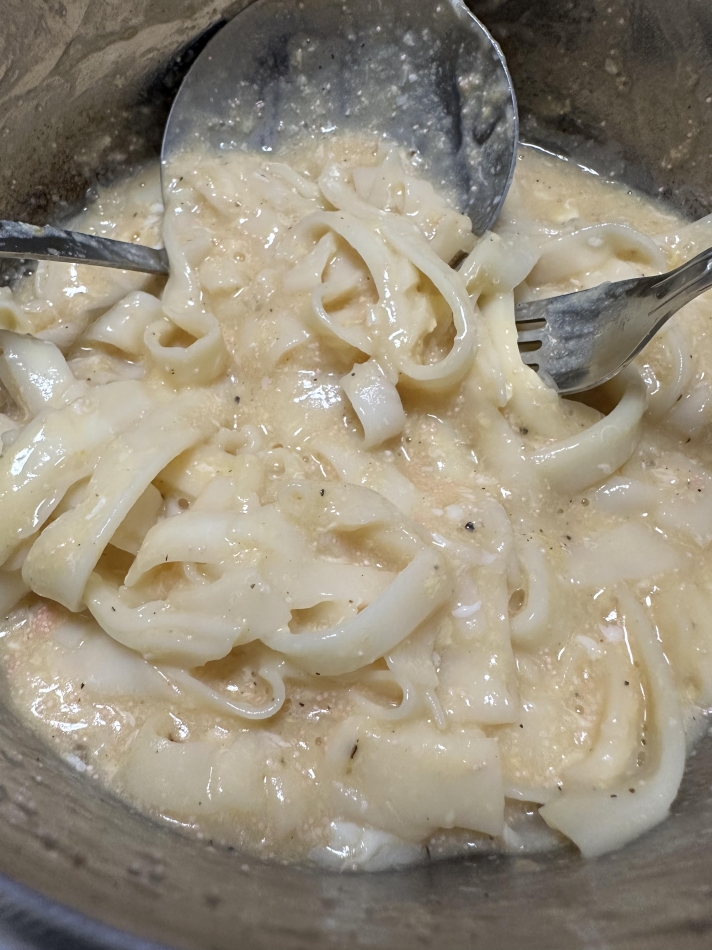 めんたいクリームうどん