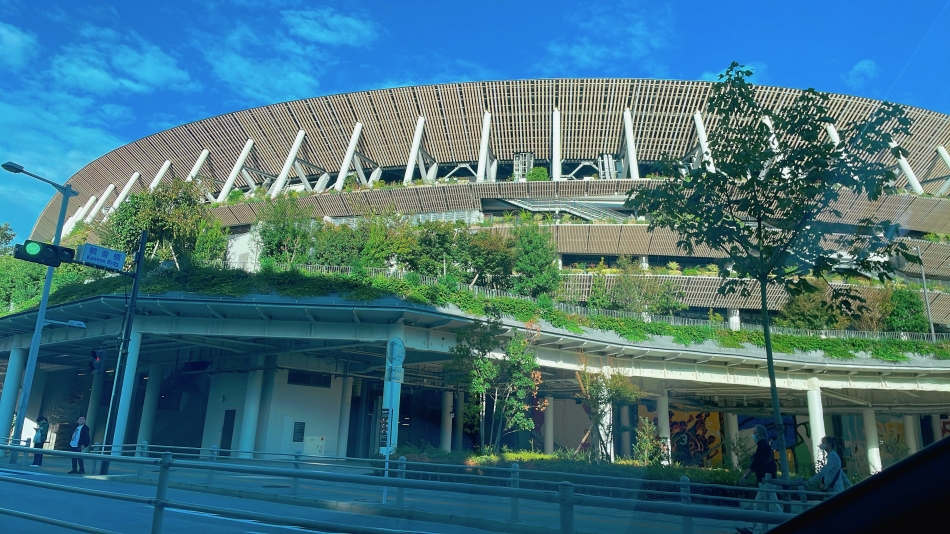 国立競技場🏃🏼‪💨