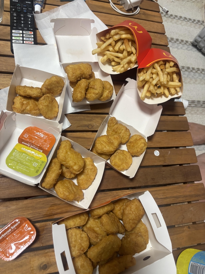 マックパーティー😂