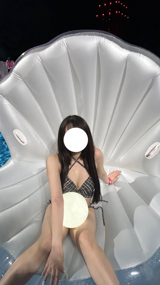 ナイトプール☺️