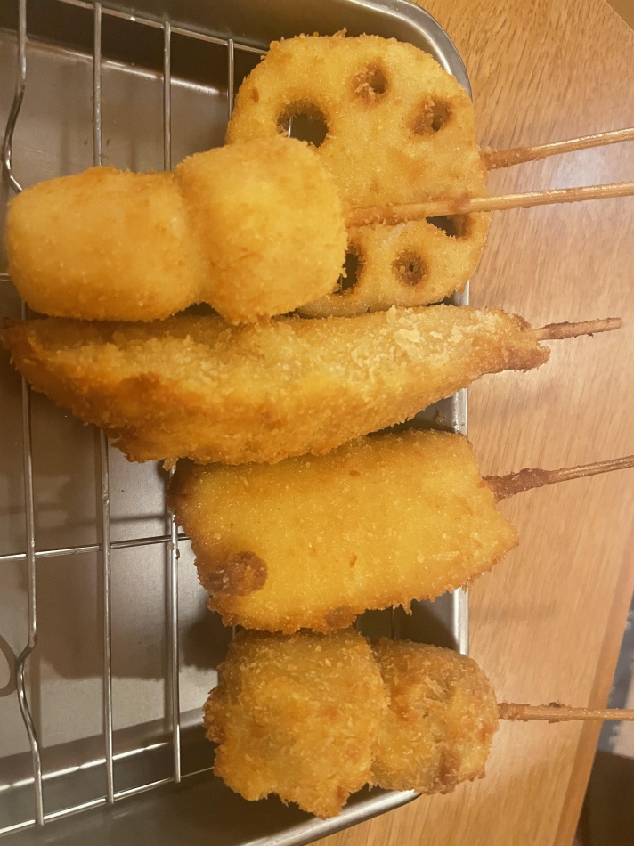 串カツ～！！！！•*¨*•.??♬︎