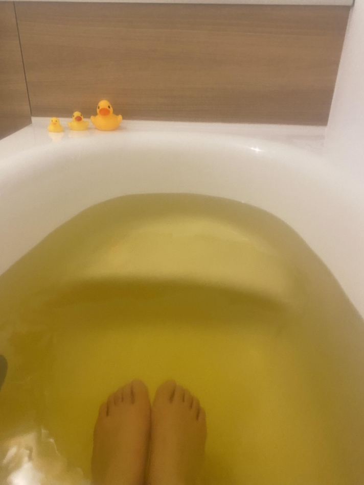 おしっこみたいなおふろ