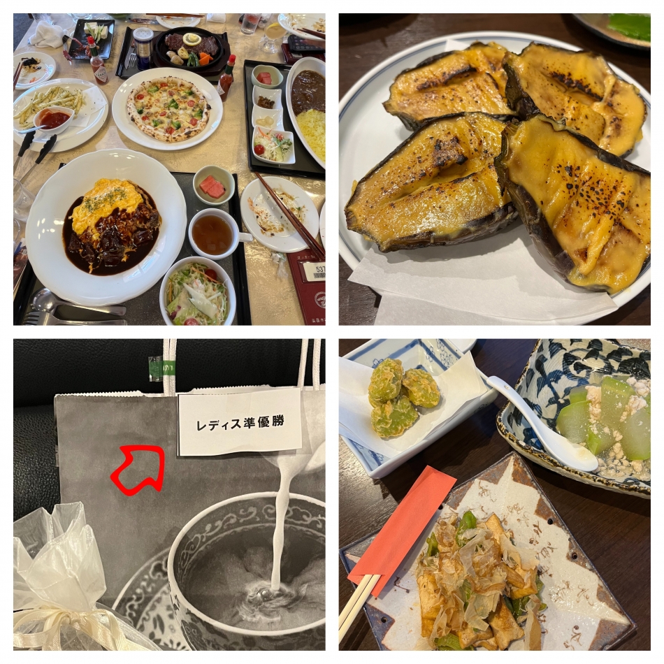 早食い対決に参加