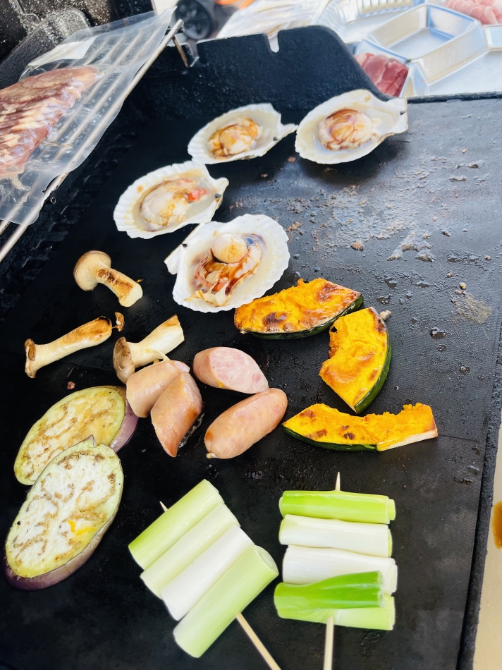 夏といえば🌻🍖🔥