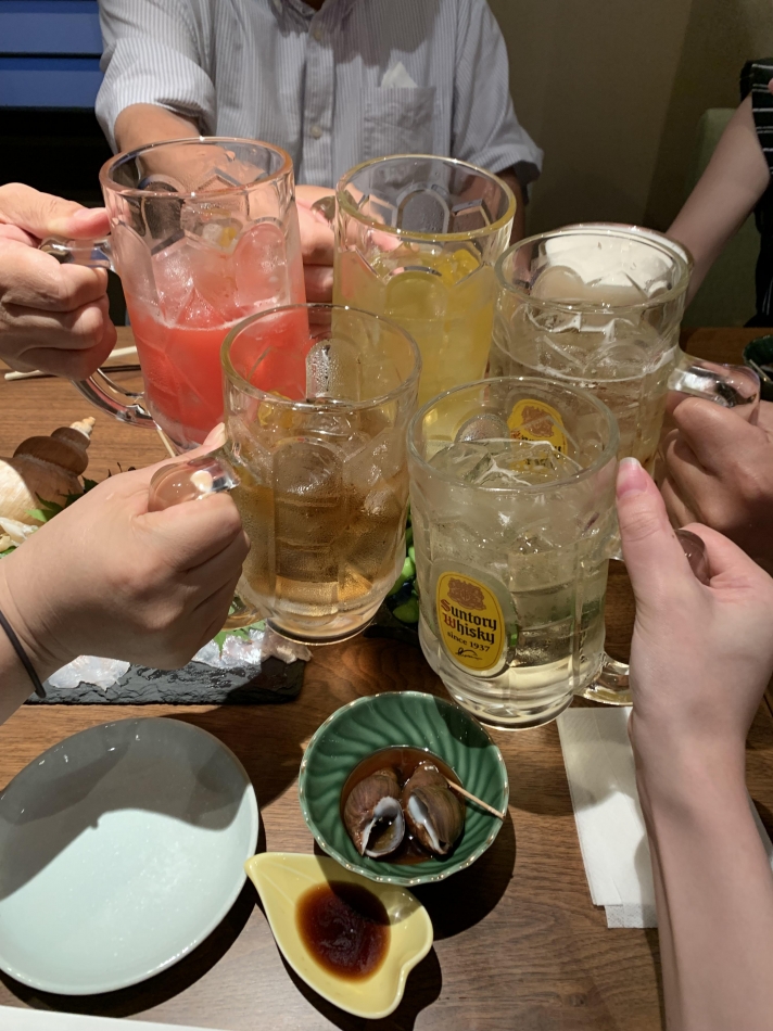 メガジョッキ乾杯