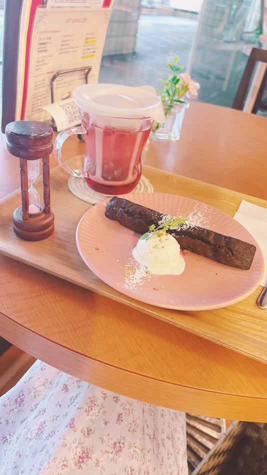 雨降りでも🫧🫖