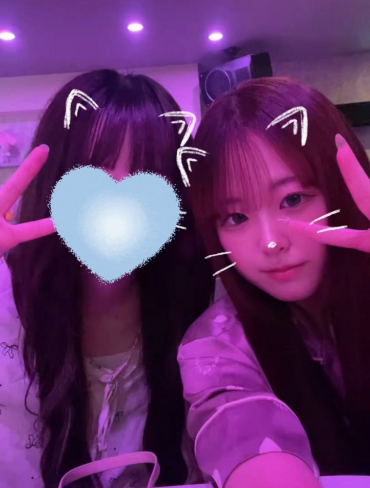 あかねちゃんと撮ったよ🌼