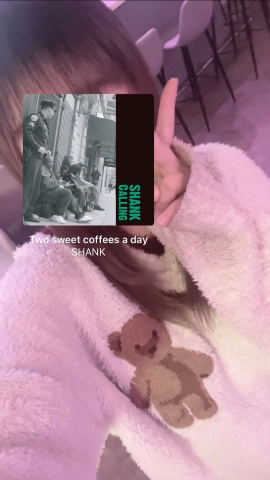 Two sweet coffees a day / SHANK