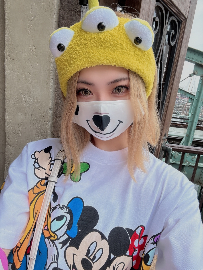 すっぴんディズニー🥹💖🏰🐭🎀✨