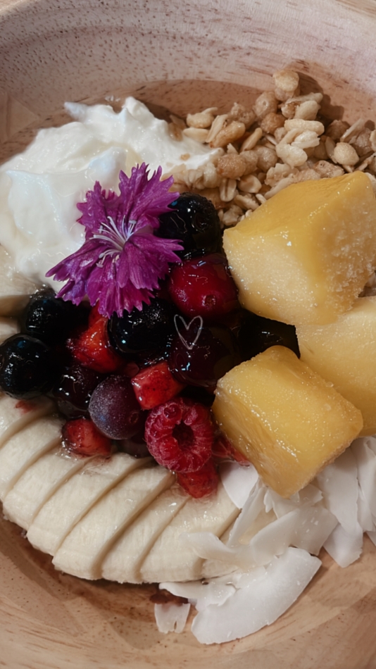 アサイーボウルデビュー🌟